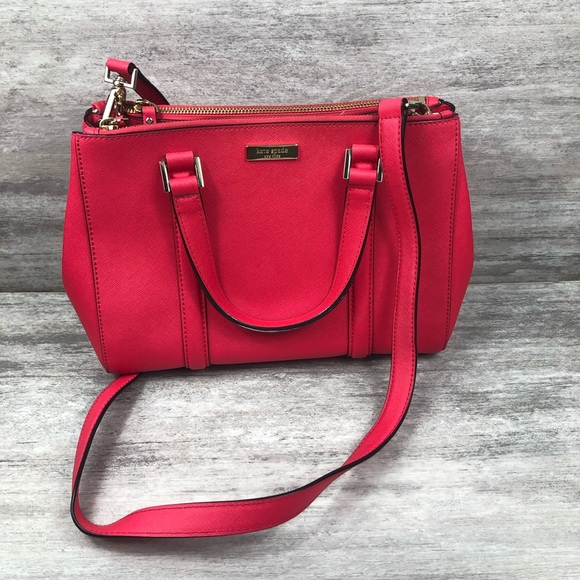 kate spade Handbags - KATE SPADE bright pink crossbody purse